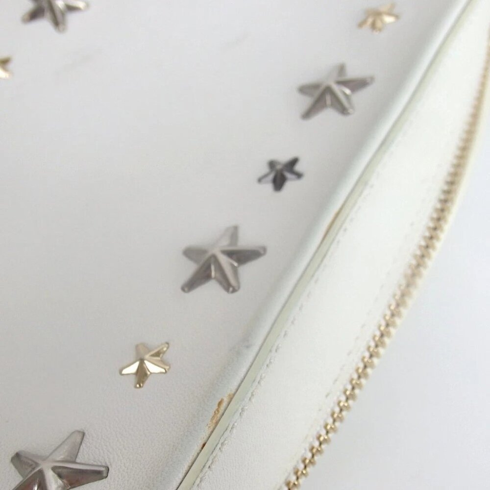 Authentic JIMMY CHOO Star studs Shoulder Bag leather [Used] - Picture 10 of 16